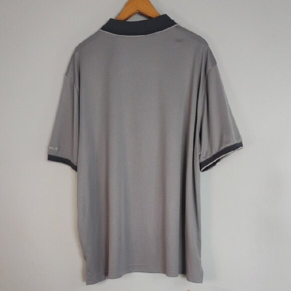 REEBOK Men's Polo Shirt Charcoal Performance Wear Golf Casual Everday Wear 2XL - Picture 9 of 10